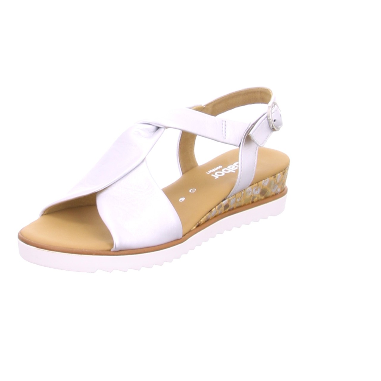 GABOR Klassische Sandalen silber