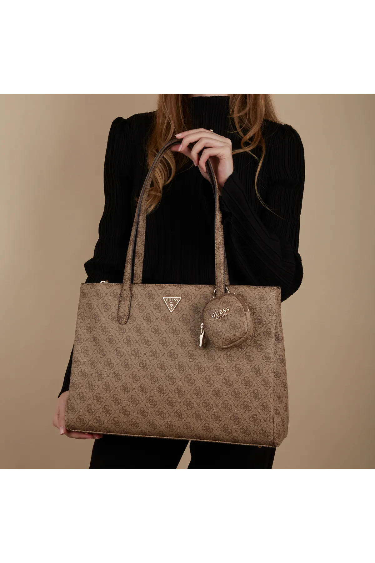 Guess  Power Damen Schultertasche Braun Hwsl90-6230-ltl