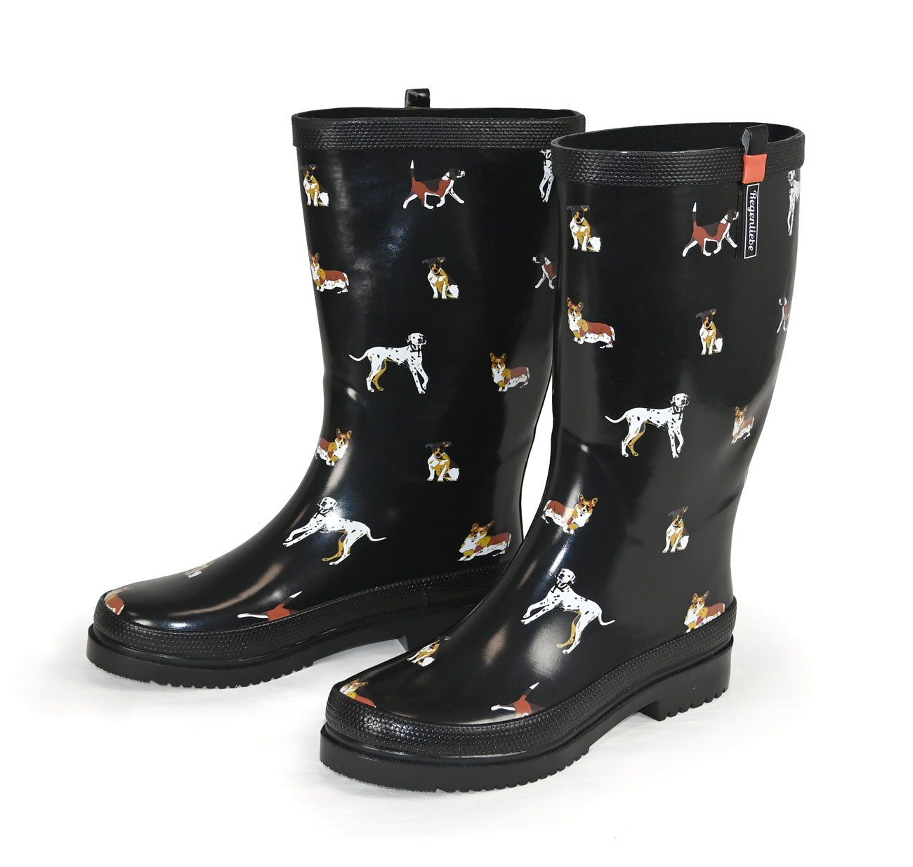 Regenliebe Waldi Gummistiefel wasserdichter Regenstiefel für Hunde Liebhaber