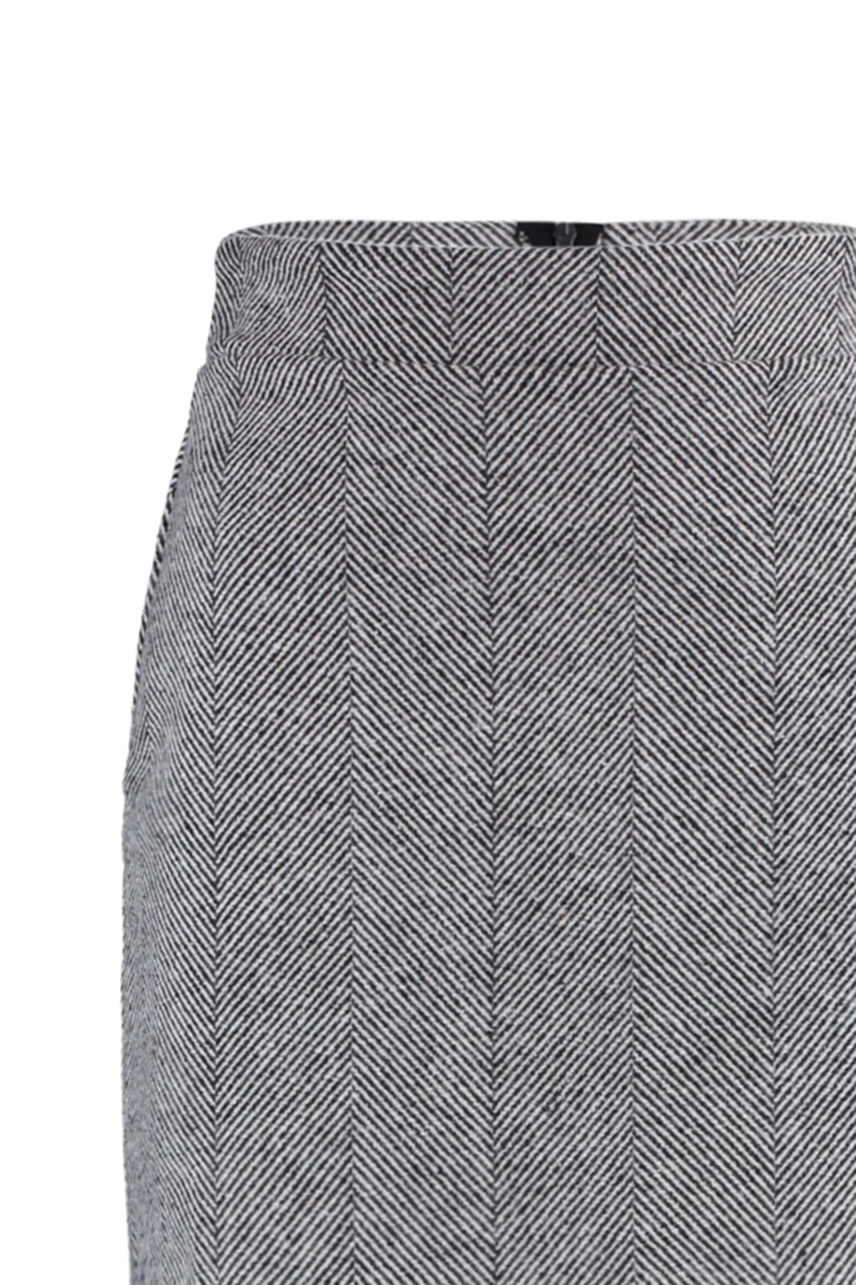 Trendyol Collection  Schwarzer A-Linien-Minirock aus gewebtem Stoff mit Stempelmuster TWOAW23ET00051