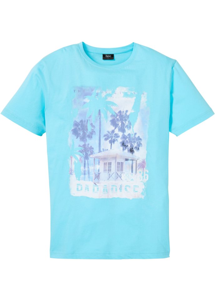 T-Shirt mit Komfortschnitt und Fotodruck