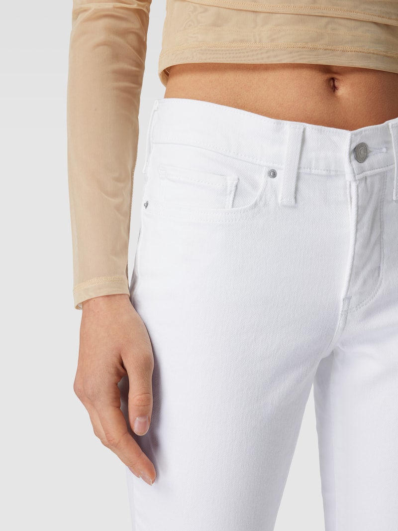 Slim Fit Jeans im 5-Pocket-Design Modell '311' in weiss