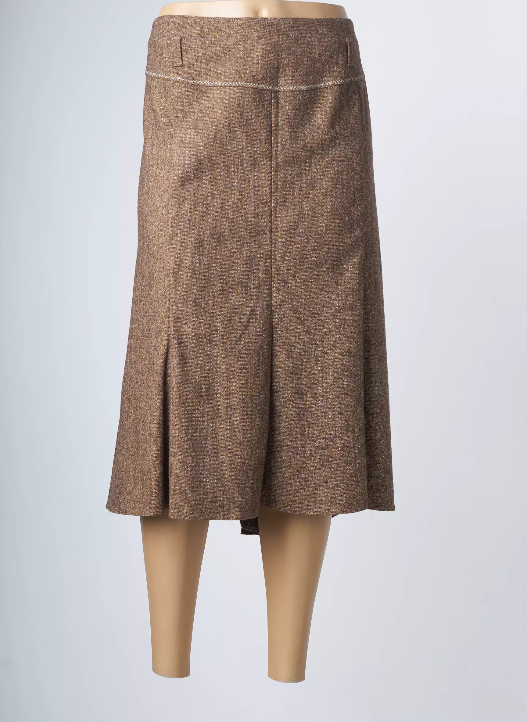 France Rivoire Jupes Mi Longues Femme couleur marron