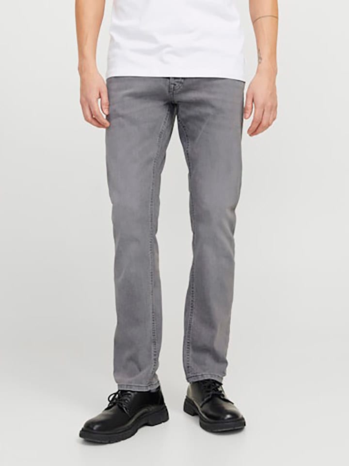 Jack & Jones Jeans - Regular fit - in Grau günstig kaufen