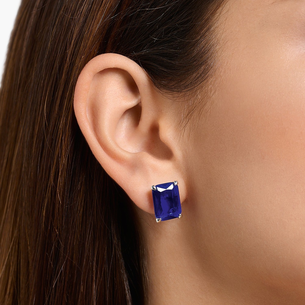 Thomas Sabo Boucles d'oreilles à fermoir à poussette 925 Argent Boucles d'oreilles