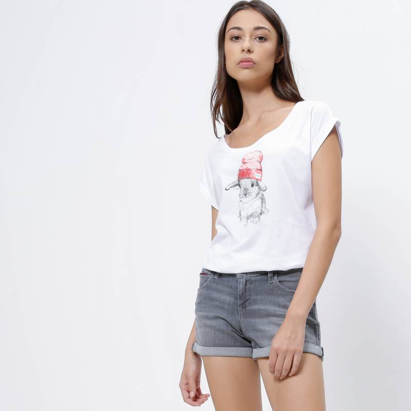 iriedaily It Hasi T-Shirt Damen