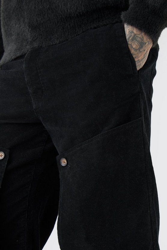 Tall lockere Cord-Hose