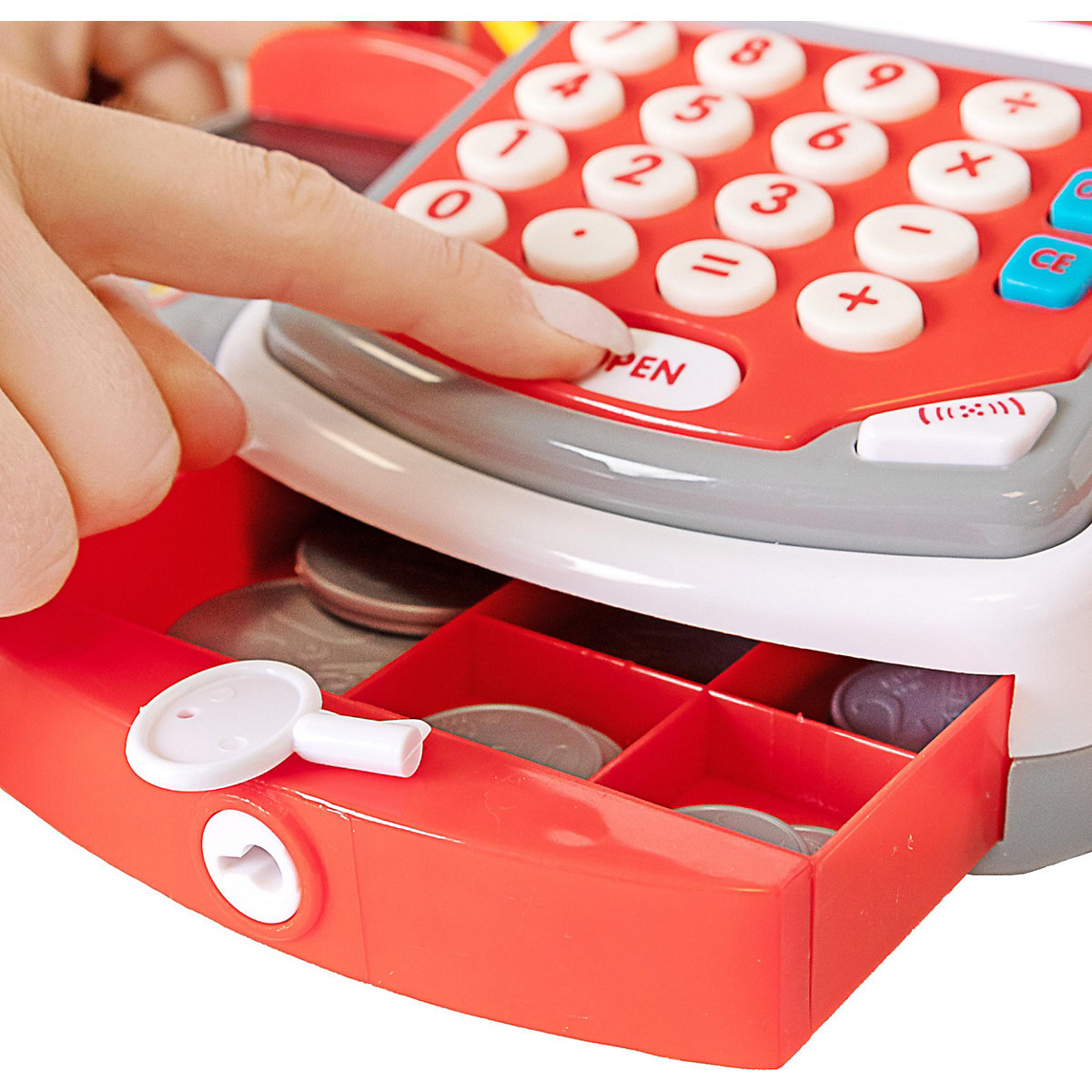 Idena Registrierkasse mit Licht und Sound