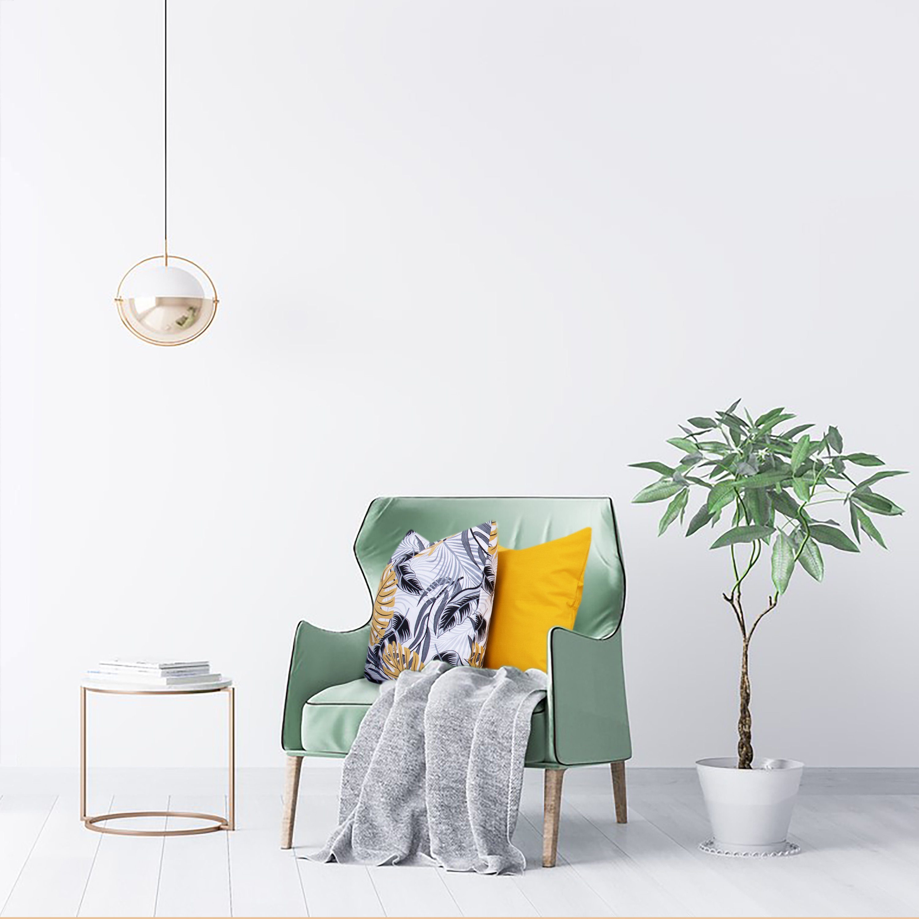 Amilian Dekokissen 4er Set; Dekokissen mit Füllung, Dekoratives Kissen; Zierkissen mit Kissenbezug; Kopfkissen; Sofakissen für Schlafzimmer, Wohnzimmer, Kinder Deko, Kissenhülle 40x40 cm 16x16 inch oder 50x50 cm 20x20 inch;, Wunderschöne Muster