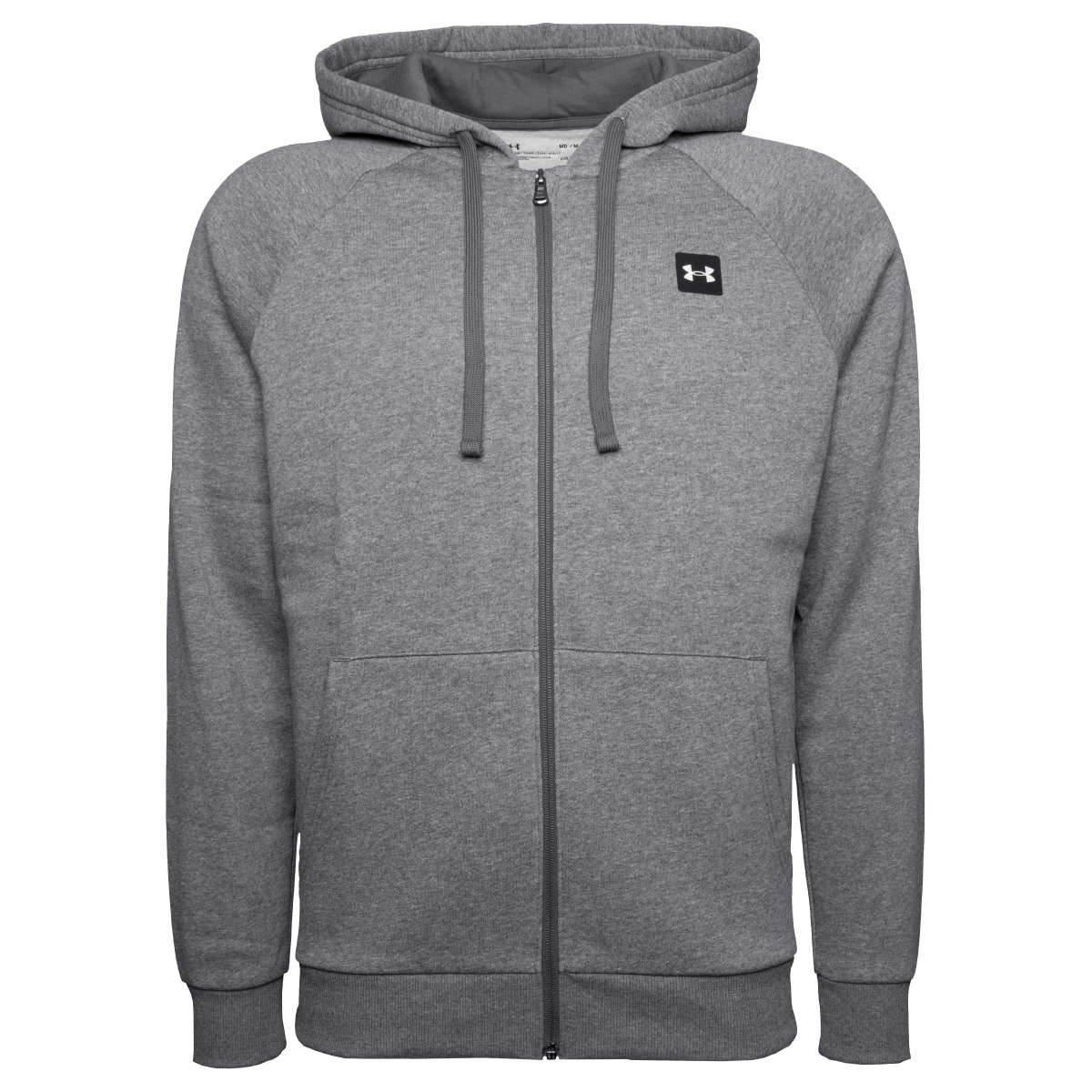 Under Armour Rival Fleece Full Zip Sweatjacke grau