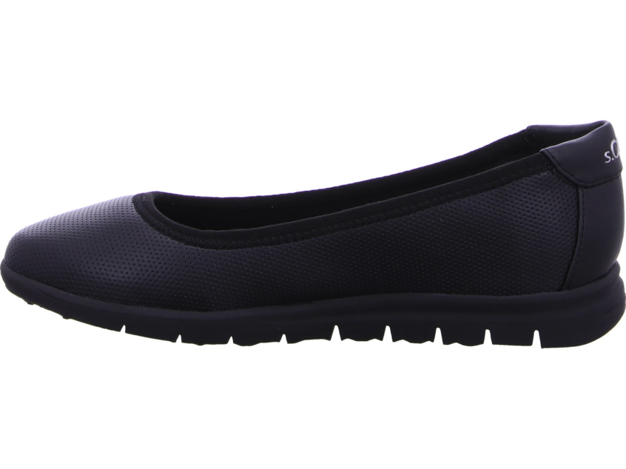 S.OLIVER Sportliche Slipper schwarz