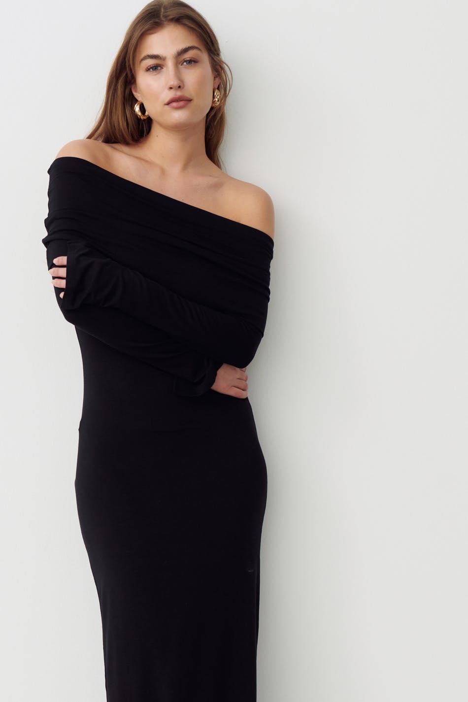 Soft touch maxi dress