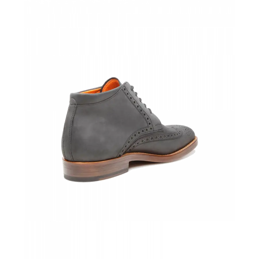Heinrich Dinkelacker - Stiefeletten LUZERN FUL-BROGUE J Nubukleder - schwarz