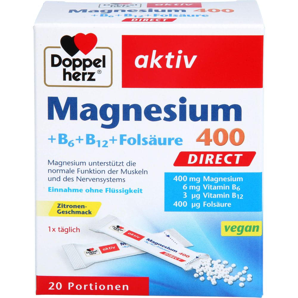 Magnesium+B Vitamine DIRECT Pellets