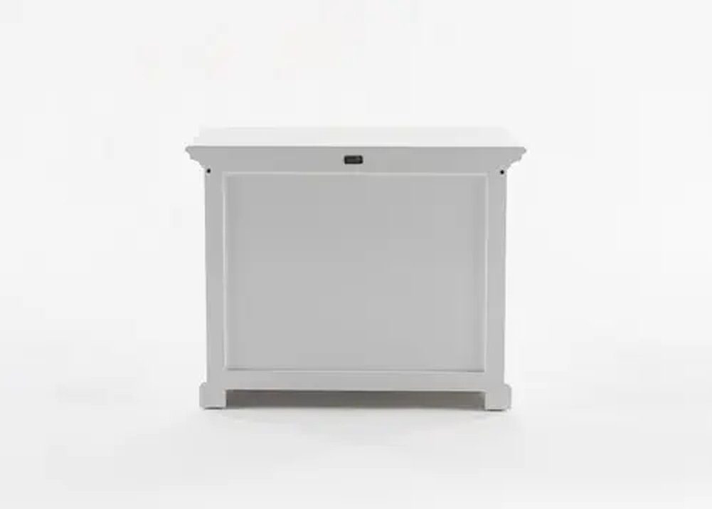 Novasolo Küchenbuffet Provence Verstellbare Regale, Single-Bay Hutch Kabinett