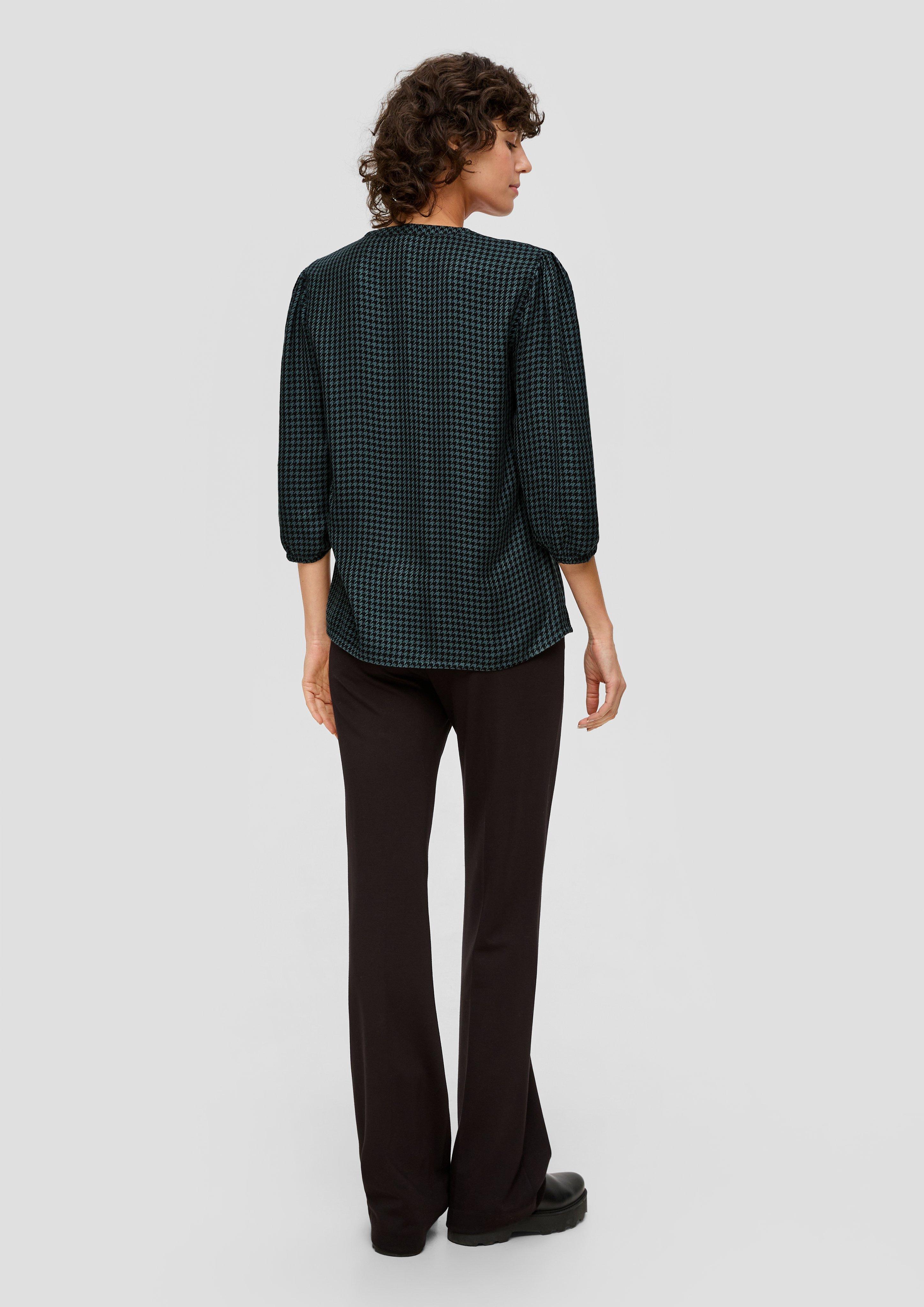 Blusenshirt aus Viskosemix  2136022-79N7