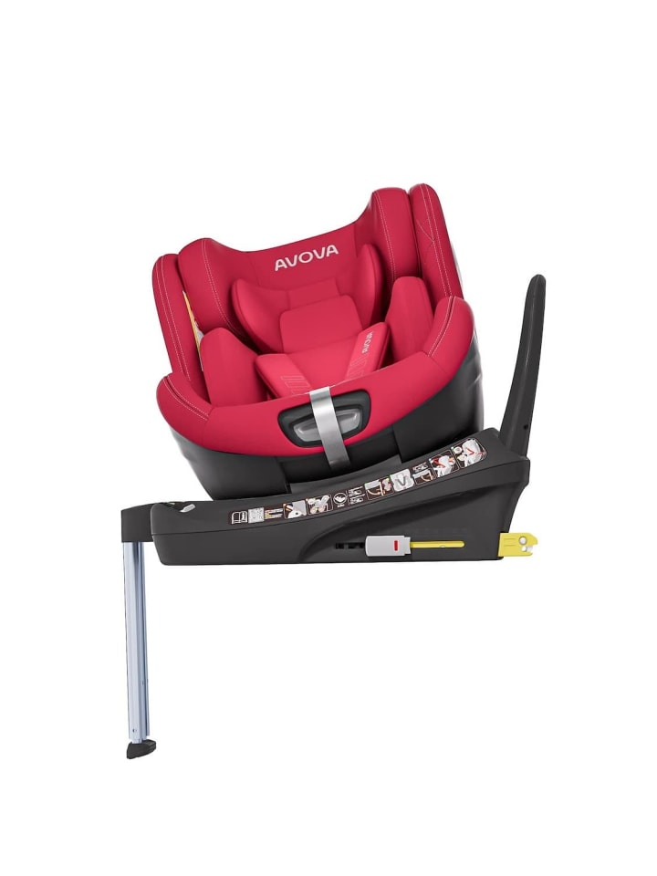 AVOVA Avova Swan-Fix I-Size Reboard Kindersitz - Farbe: Maple Red günstig kaufen onesize