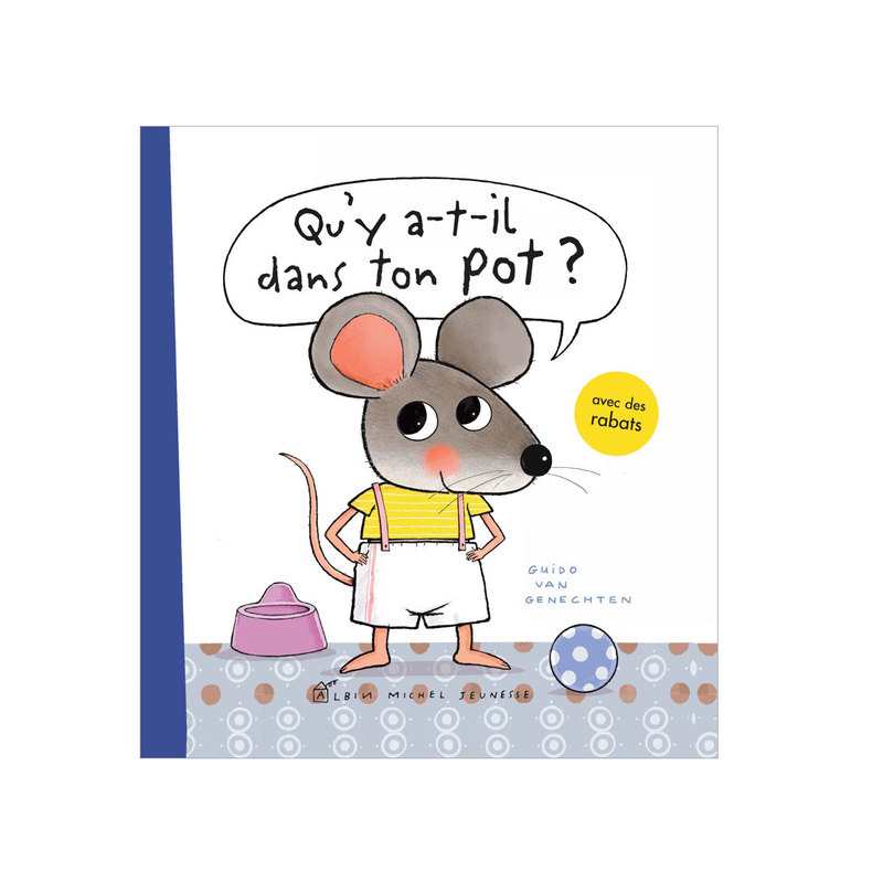 Livre Qu'y a-t-il dans ton pot  - Albin Michel jeunesse