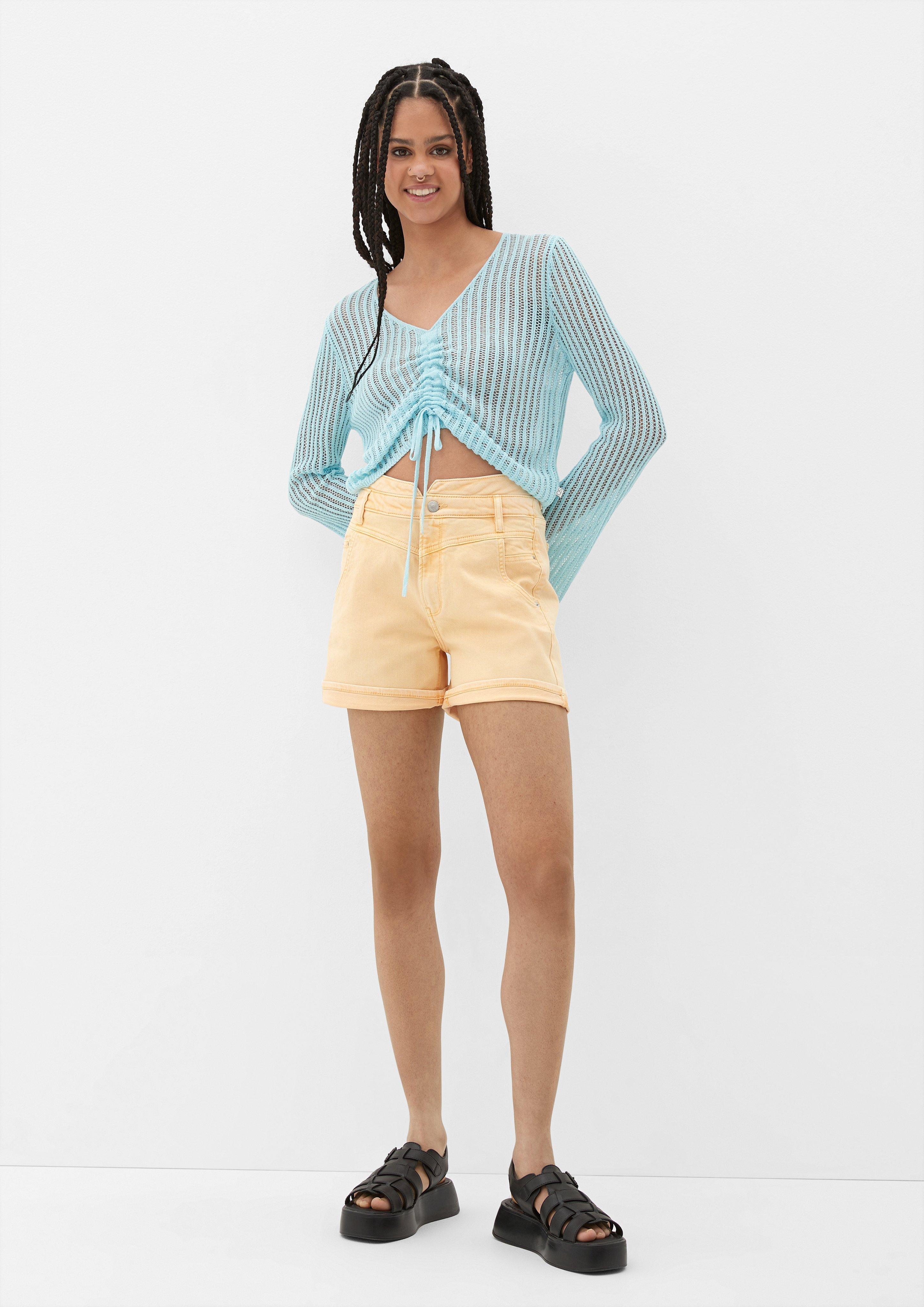 Jeans-Shorts Mom / Relaxed Fit / High Rise / Straight Leg  2131172-1317