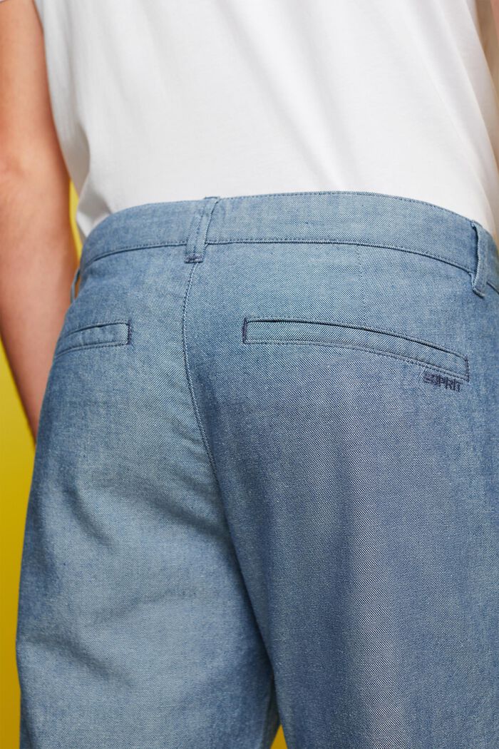 Strukturierte Chino, 100 % Baumwolle