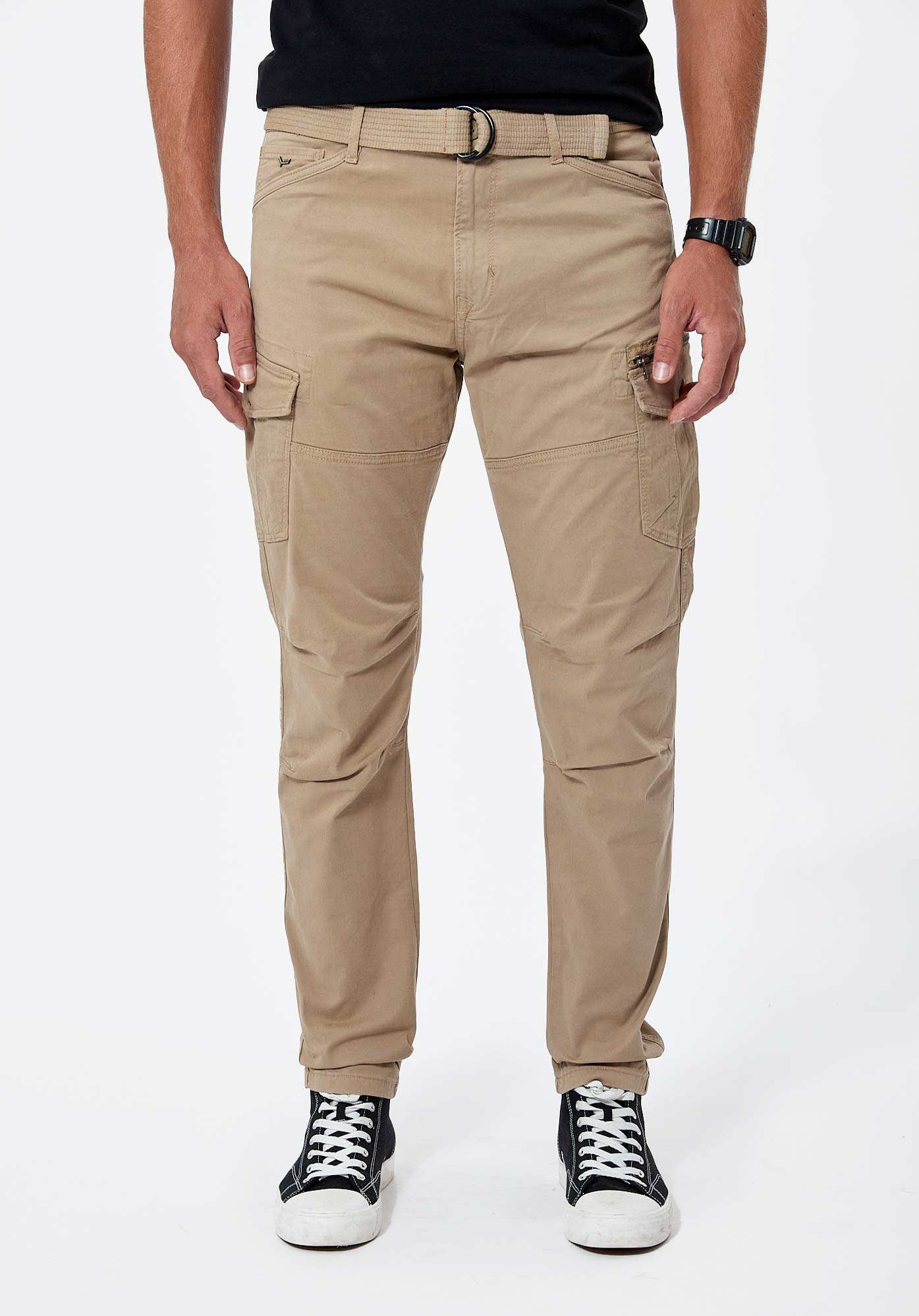 KALI   Jean beige slim Homme