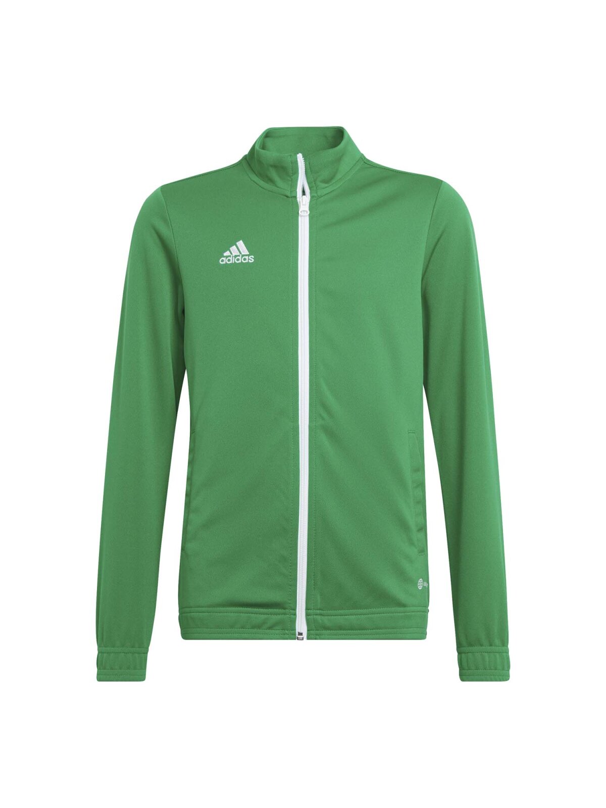 Adidas Entrada 22 Kinder Trainingsjacke grün-weiß