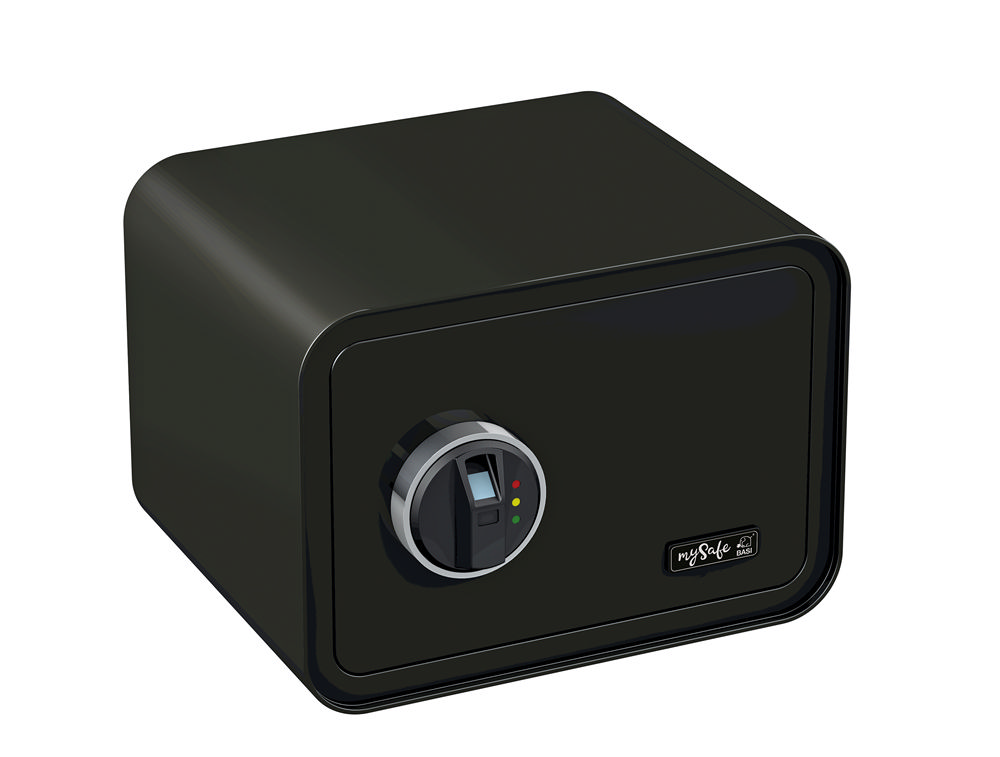 Basi mySafe 350 FP mit Fingerabdruckscanner, Schwarz
