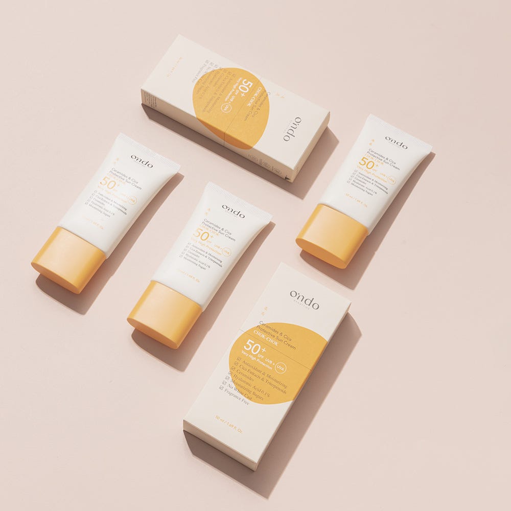 Ondo Ceramide & Cica Protective Sun Cream 50 ml