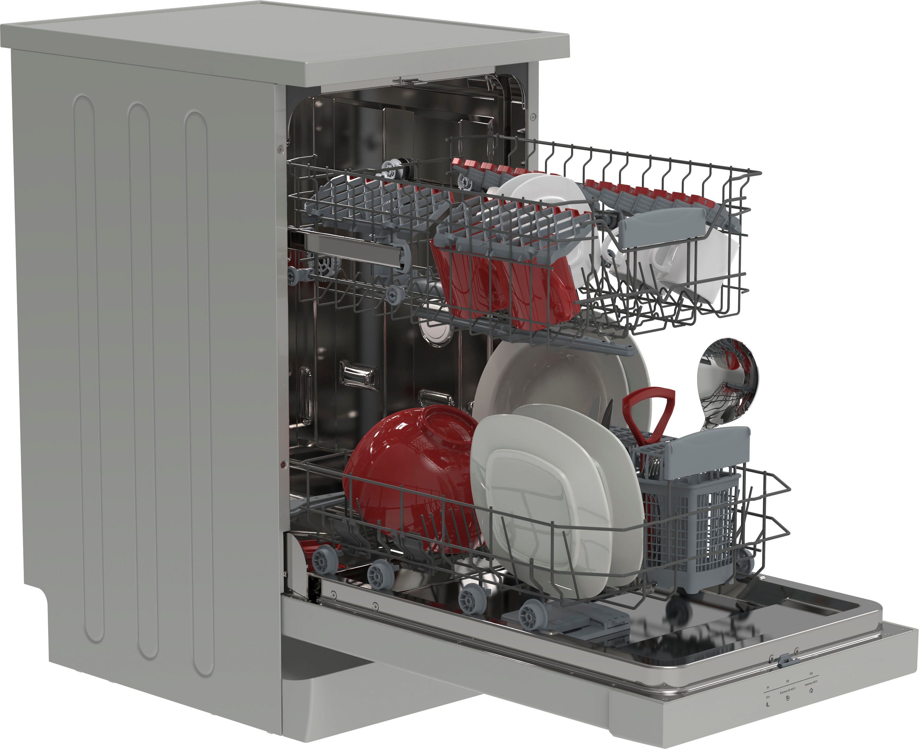 Sharp Standgeschirrspüler, QW-HS12F47ES-DE, 11 l, 10 Maßgedecke