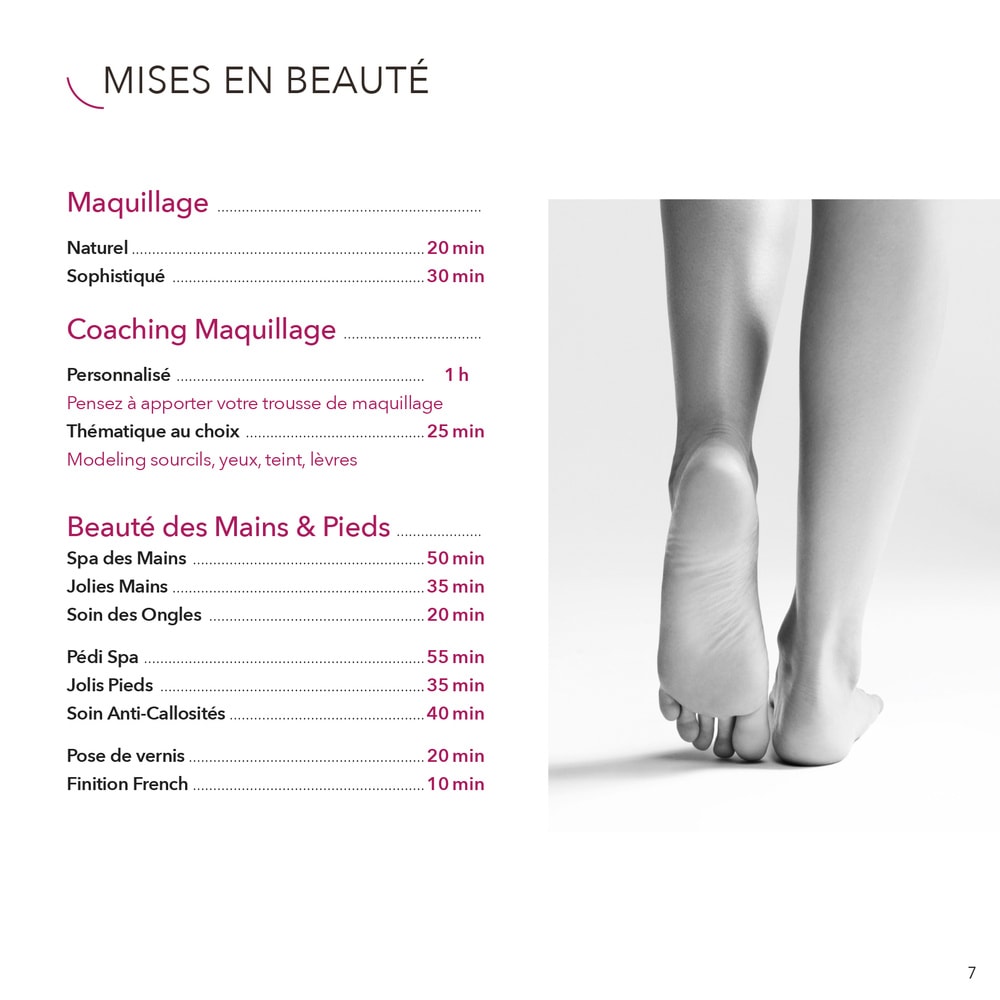 Nocibé Coffret Institut Beauté à composer Soin d'1h à composer librement