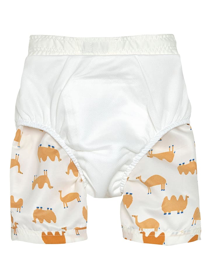 Lässig Badeshorts in Creme günstig kaufen