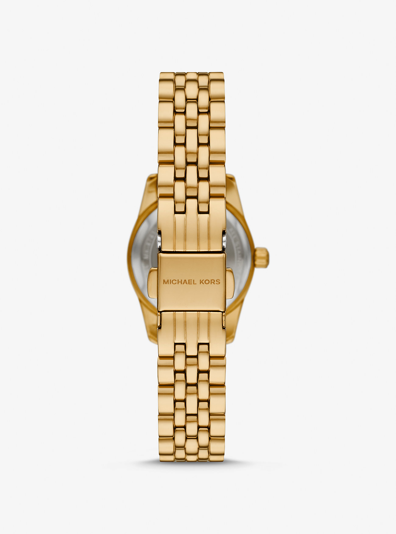 Petite Lexington Pavé Gold-Tone Watch - GOLD