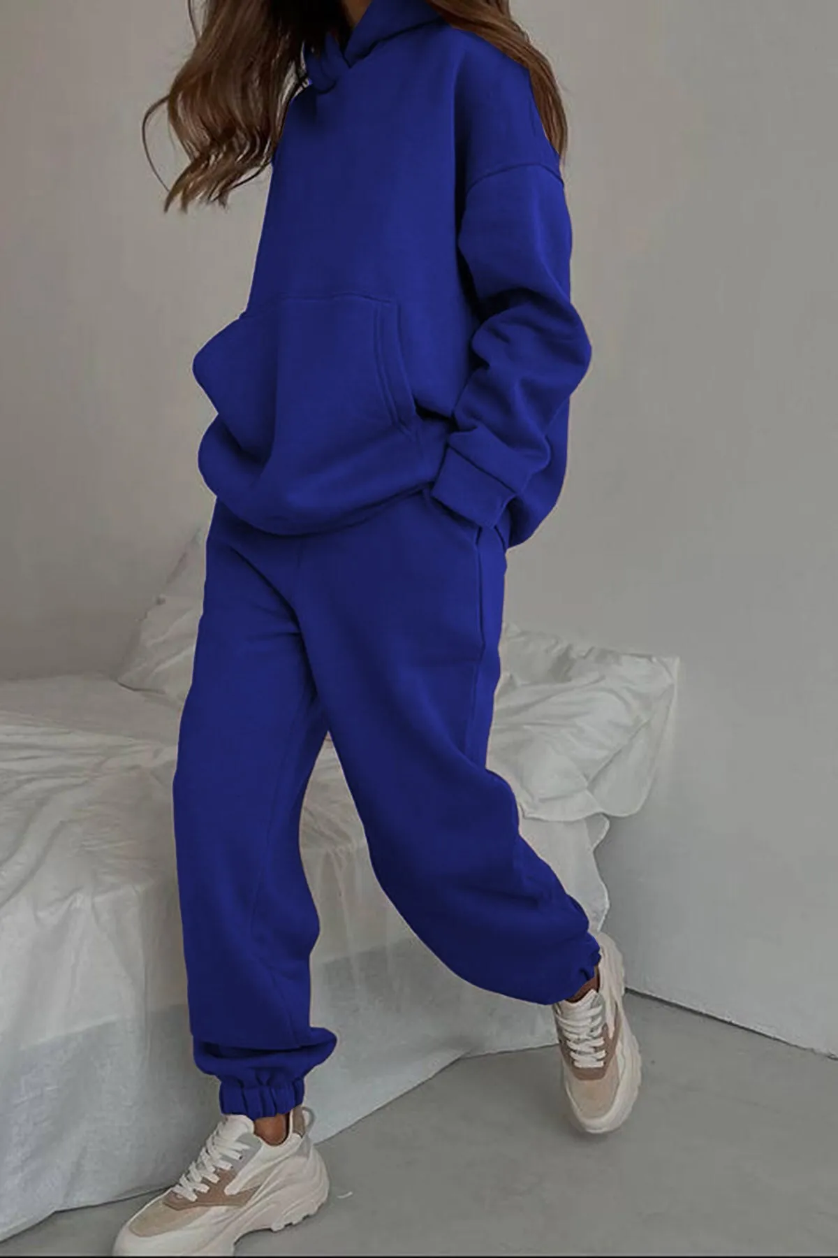 Madmext  Saks Oversize-Trainingsanzug-Set mit Kapuze für Damen MG1609