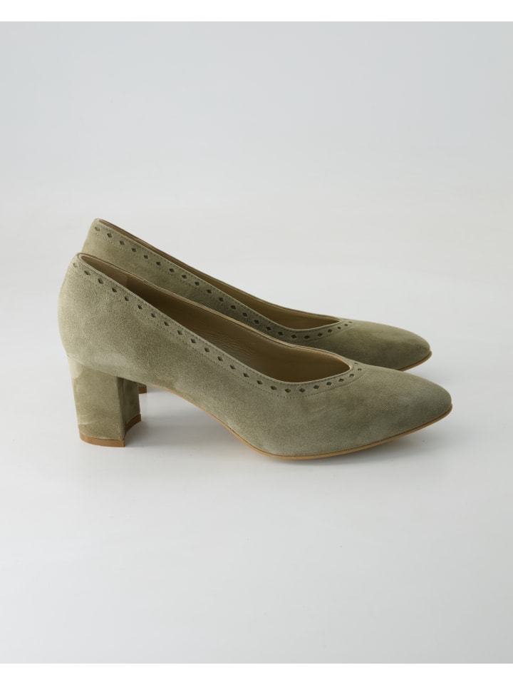 dirndl bua Trachtenschuhe in Grün günstig kaufen