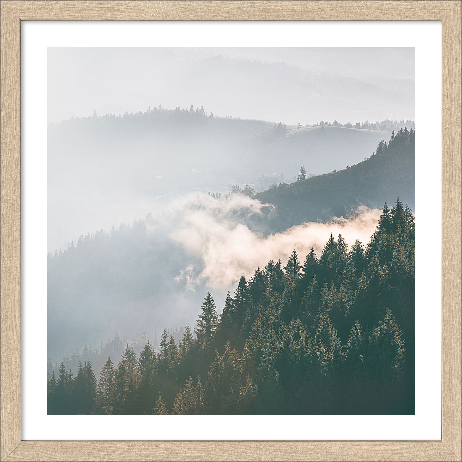 Pro ArtKunstdruck gerahmt 32,5x32,5cm