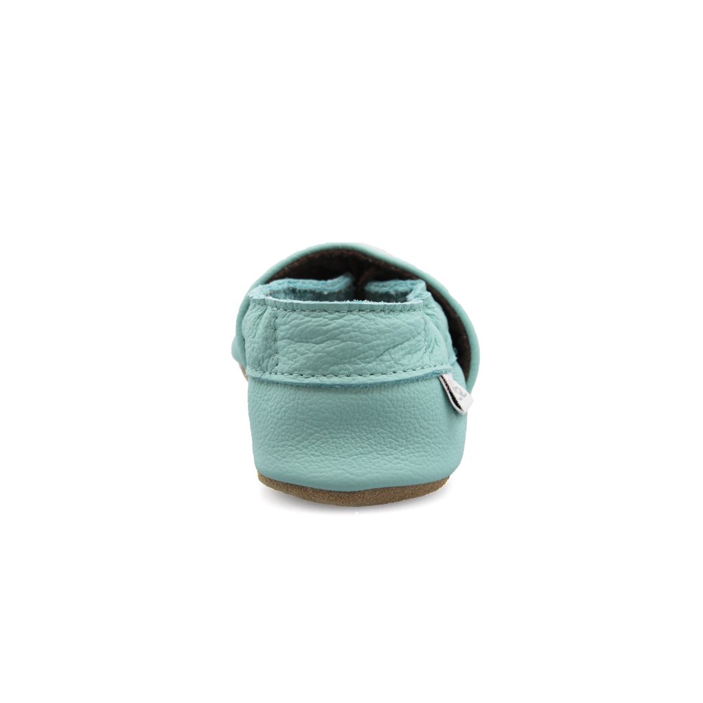 baBice Plain Light Mint Krabbelschuhe