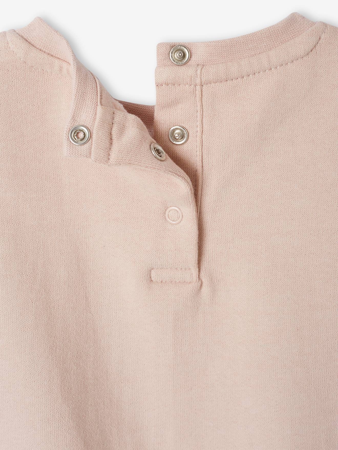 Sweat basics bébé imprimé bleu ardoise