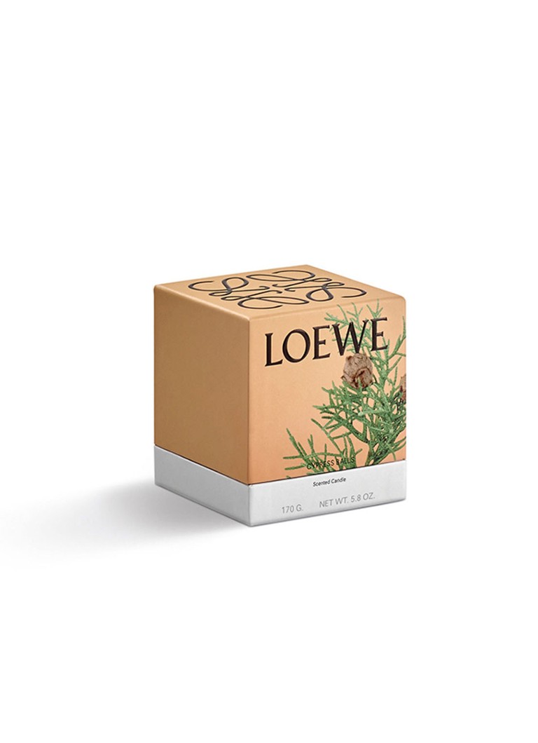 LOEWE Malá cyprusová guľôčka Sviečka - vonná sviečka 170 gramov