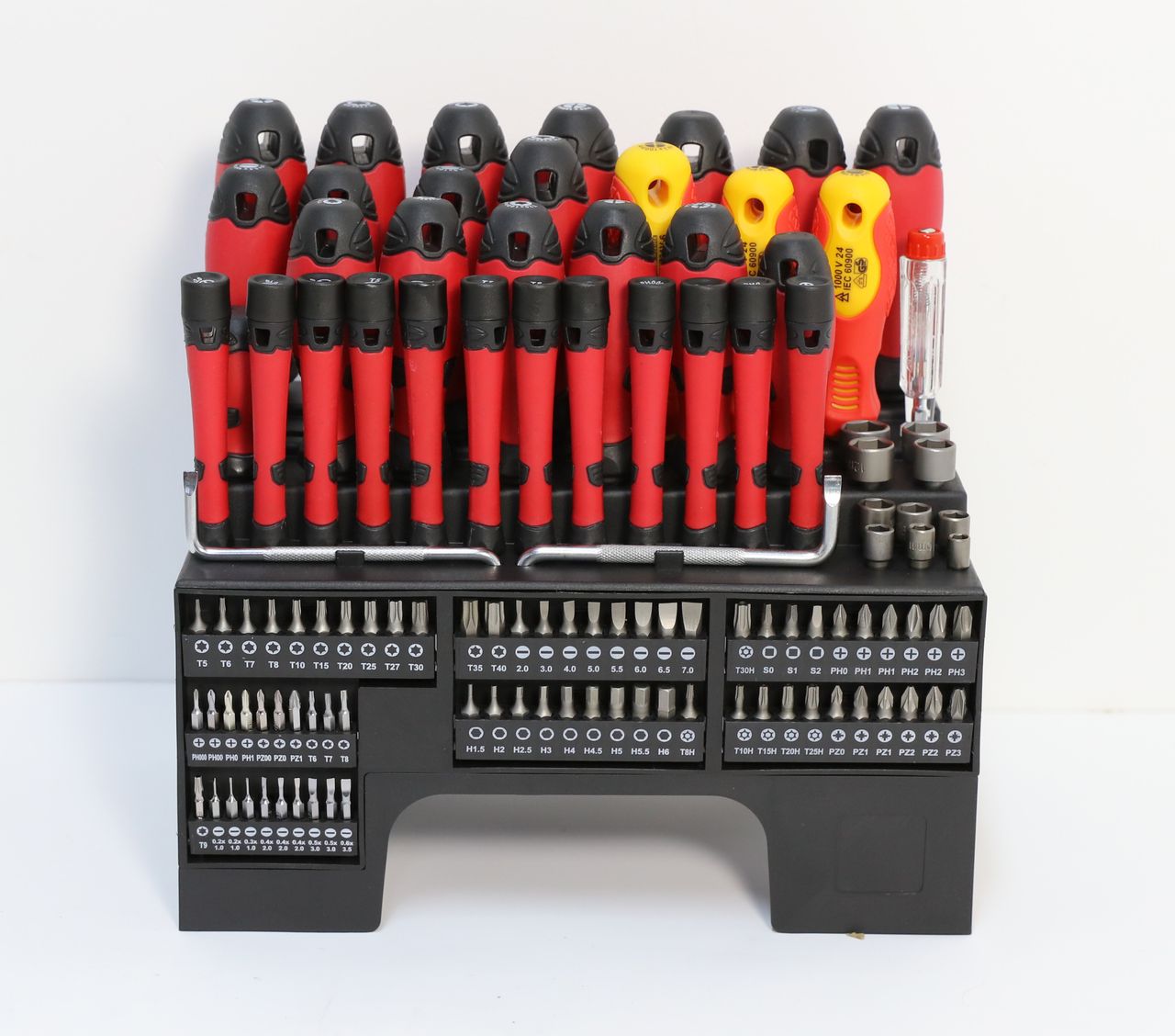 Tech Craft Schraubendreher-Set XXL, 116-teilig