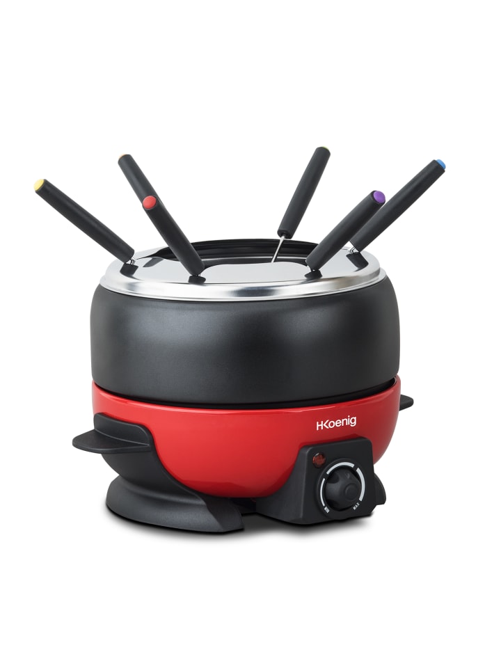 HKoenig Elektrisches Fondue ALP1800 in Rot günstig kaufen 1