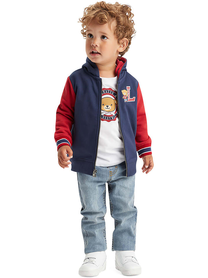 Levi's Kids 3tlg. Outfit in Dunkelblau/ Silber/ Rot günstig kaufen