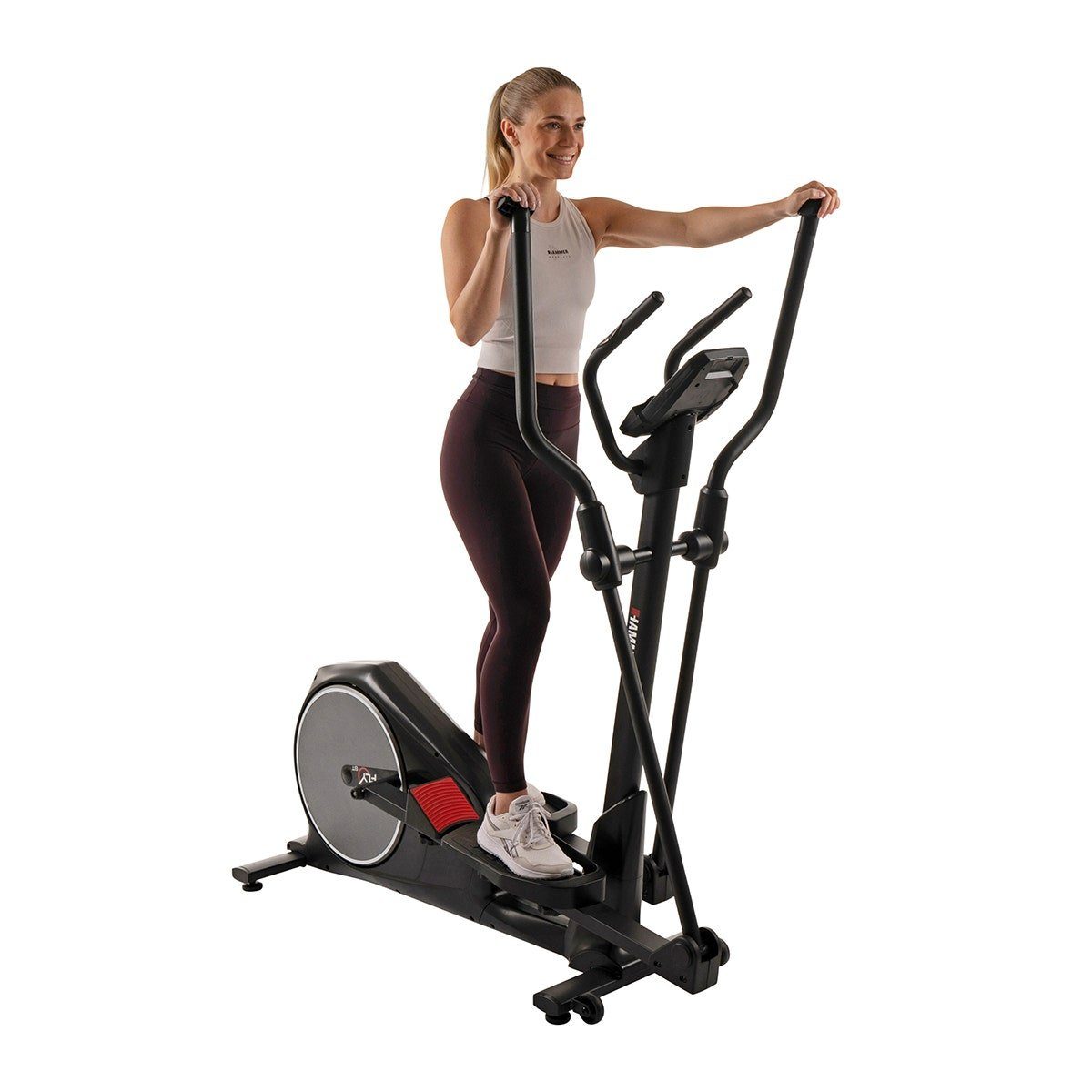 Hammer Crosstrainer Crossfly BT, inkl. 24 Programme, Zwift & Kinomap