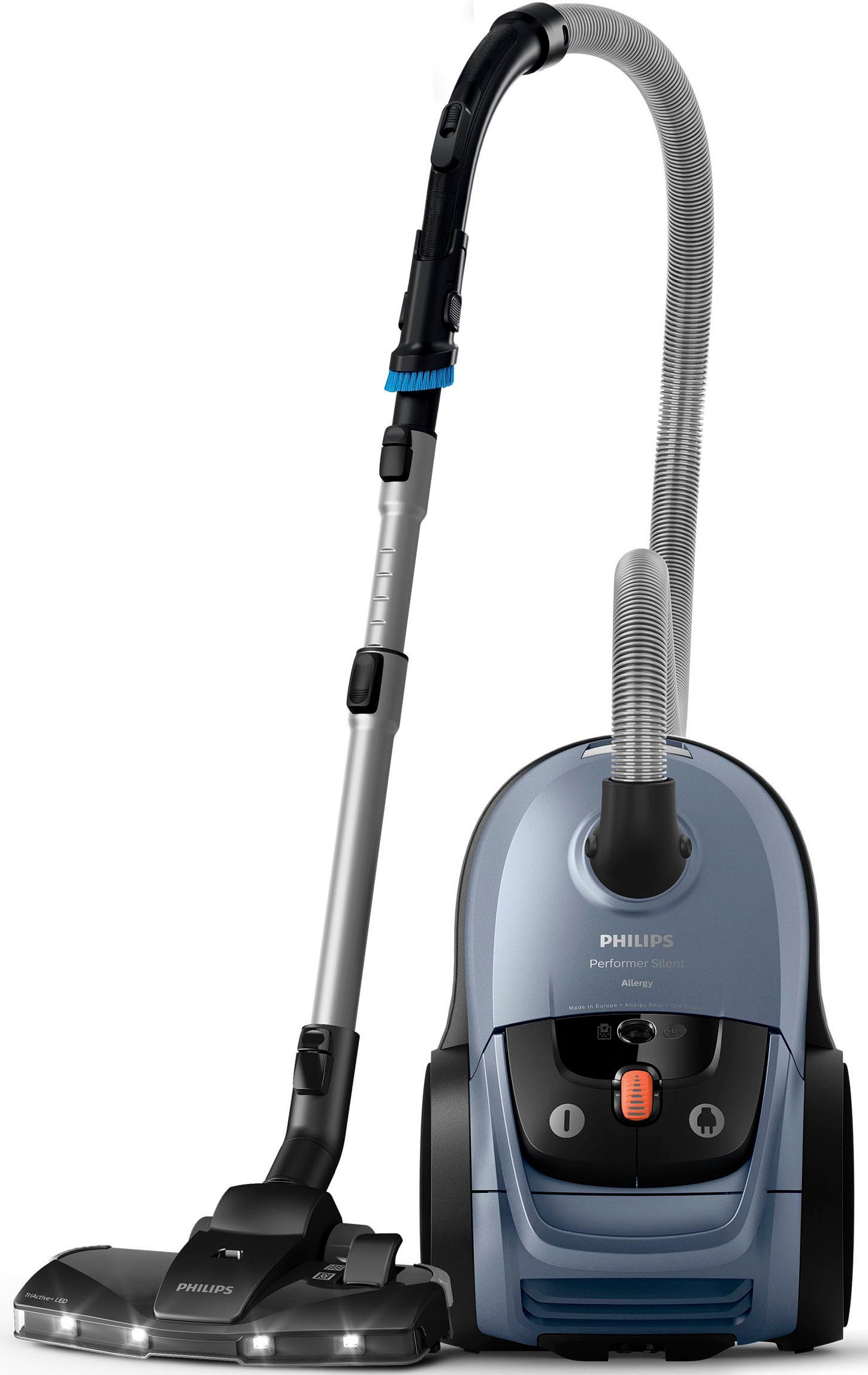Philips Bodenstaubsauger Performer Silent 7000 series FC8787/09, 750 W, mit Beutel