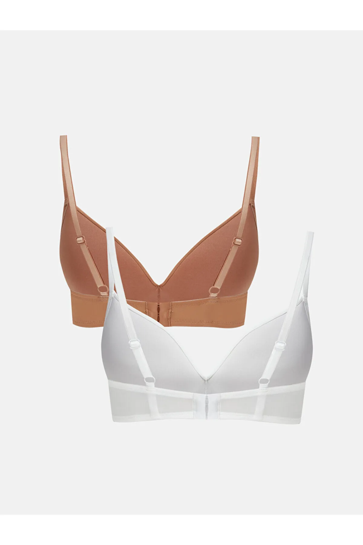 LC Waikiki  Ohne Bügel, ohne Polsterung, schlichter T-Shirt-BH, 2er-Pack
