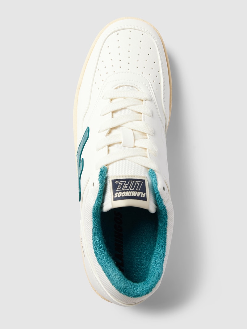 Sneaker mit Label-Details Modell 'Retro 90s' in ozean blau