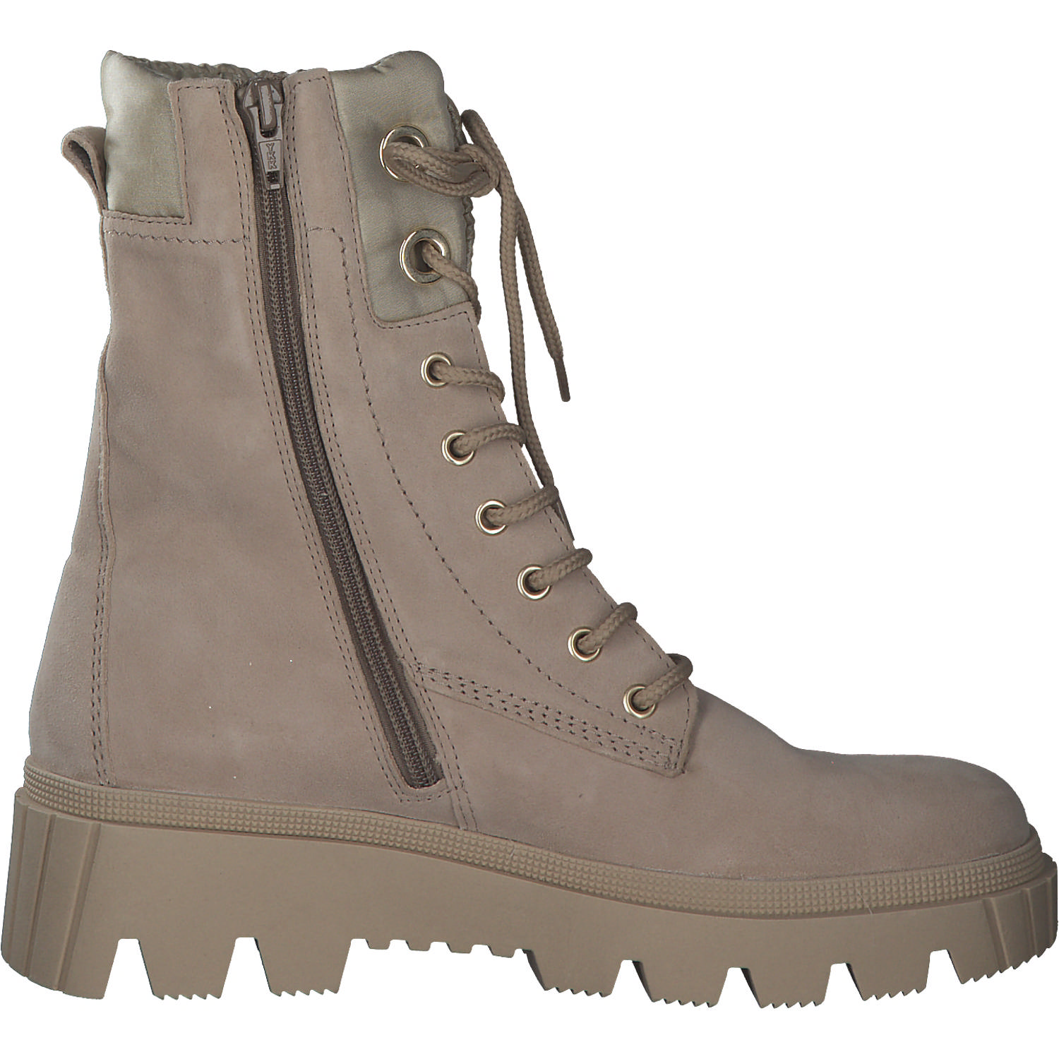 Gabor 91.821, Schnürstiefeletten, Damen, desert (panna)