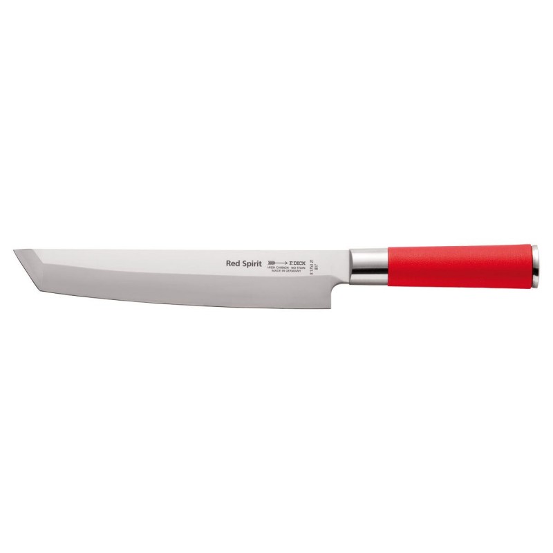 Dick Red Spirit, Kochmesser Tanto Klinge 21 cm