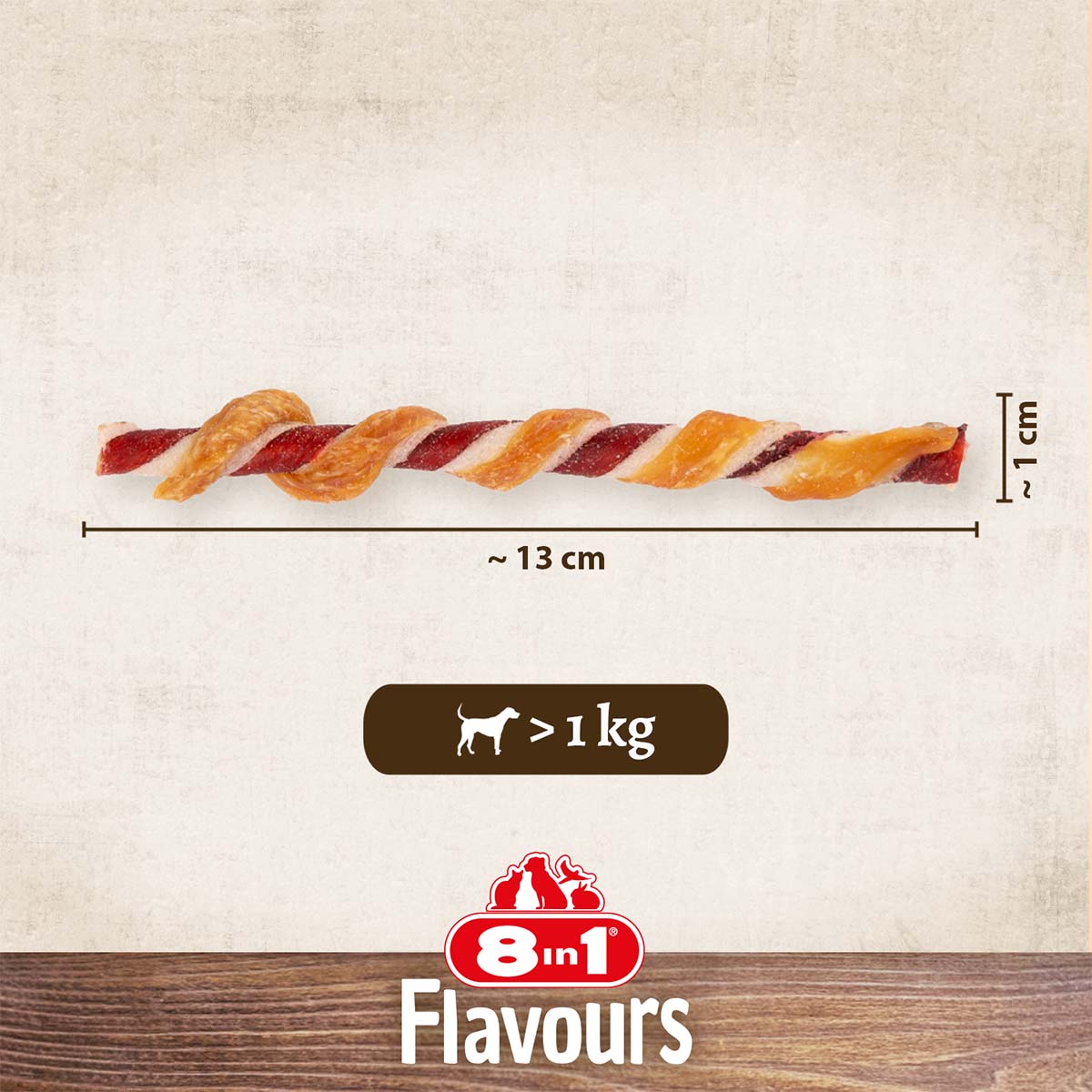 8in1 Triple Flavour Twisted Sticks günstig kaufen bei ZooRoyal