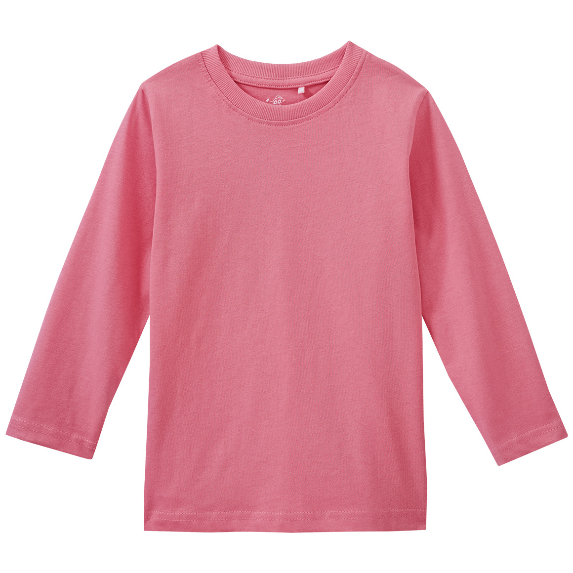 Mädchen Langarmshirt im Basic-Look