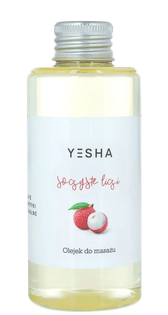 Λάδι μασάζ Yesha, ζουμερό λίτσι